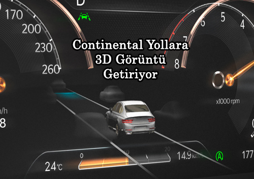 Continental Yollara 3D Grnt Getiriyor