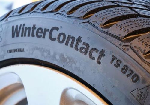 K in Continental WinterContact TS 870 Lastikler