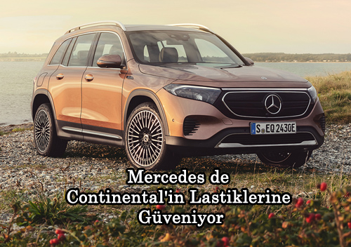 Mercedes, Elektrikli EQB iin Continental'in Lastiklerine Gveniyor